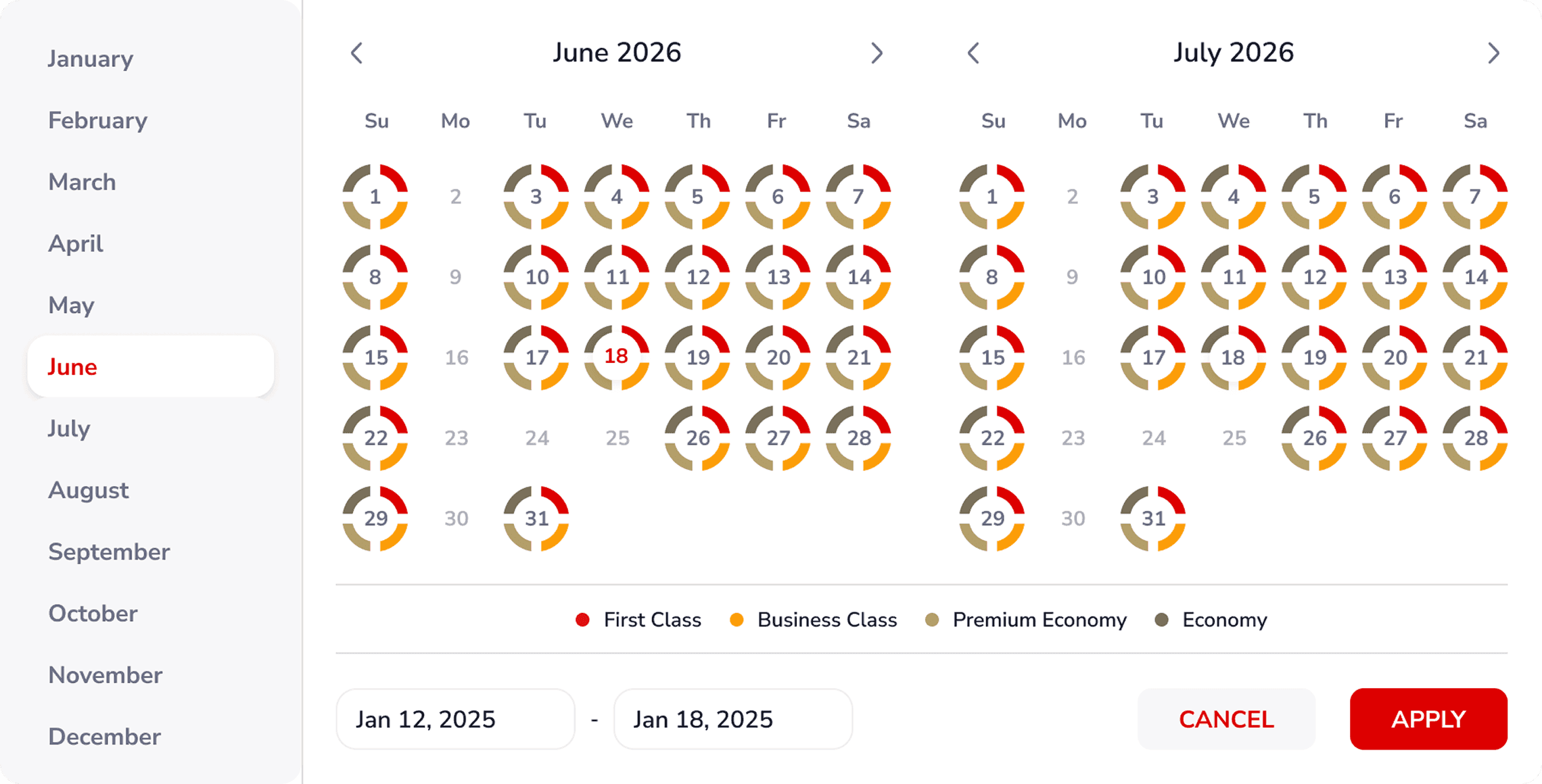 Effortless Discovery: The Reward Flight Calendar