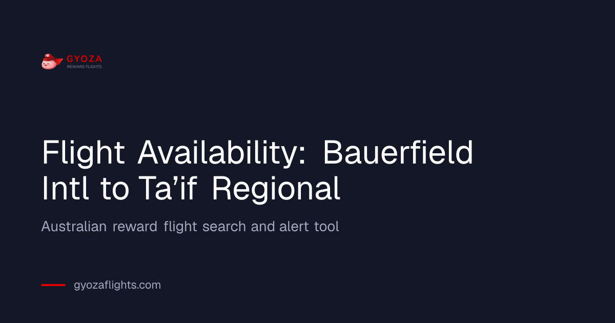 Flight Availability from Bauerfield Intl (VLI) to Ta’if Regional (TIF ...